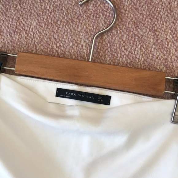 Zara White Peplum Skirt never worn - Picture 3 of 6